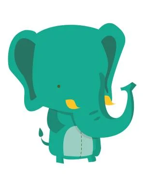 Elephant Stock Illustration