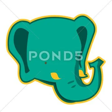 Elephant Stock Illustration