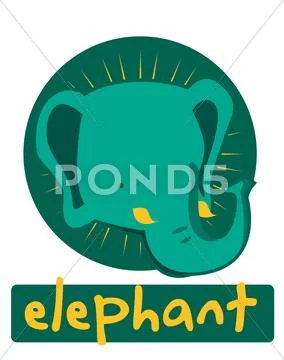 Elephant Stock Illustration