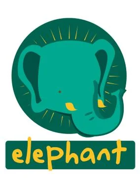 Elephant Stock Illustration