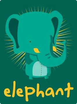 Elephant Stock Illustration