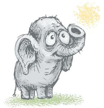 Elephant Stock-Illustration