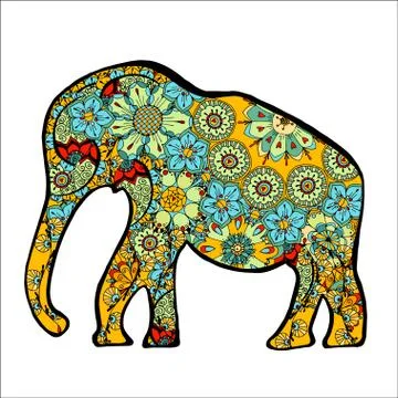 Elephant. Stock Illustration