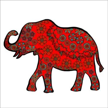 Elephant. Stock Illustration