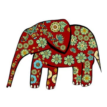 Elephant. Stock Illustration