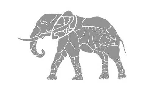Elephant Stock Illustration