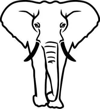 Elephant Stock Illustration
