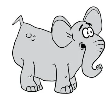 Elephant Stock Illustration