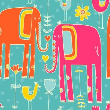 Elephant Stock Illustration