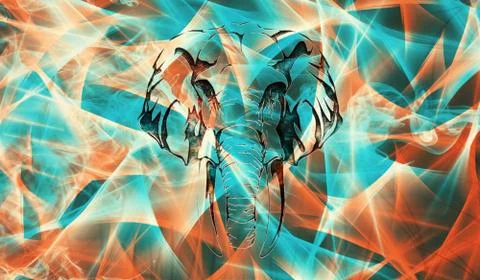 Elephant Stock Illustration