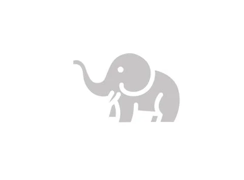 Elephant logo Stock Illustration