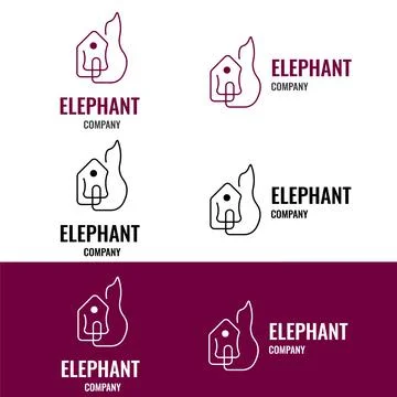 Elephant LOGO Stock Illustration