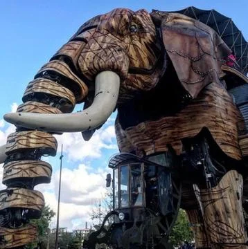 Elephant Machine Stock Photos