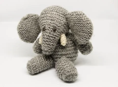 Elephant puppet Foto stock