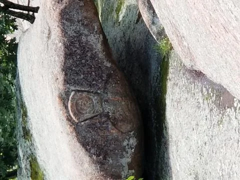 Elephant Rock carving Stock Photos