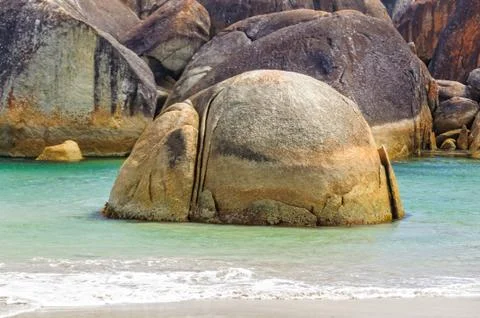 Elephant Rocks - Denmark Stock Photos