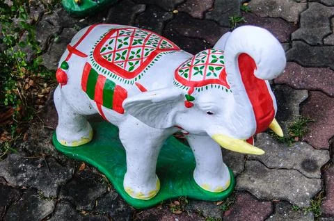 Elephant statue 02 Foto stock