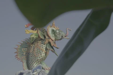 Elephant Statue, Bali Stock-Footage 246410570
