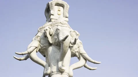 Elephant Statue 動画素材 238523999