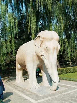 Elephant  statue Stock Photos