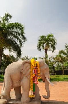 Elephant statue Stock Photos