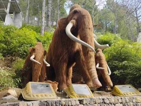 Elephant statue Stock Photos