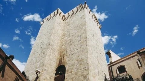 Elephant tower in Cagliari Stock Photos