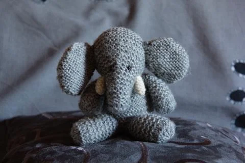 Elephant toy-4 Stock Photos
