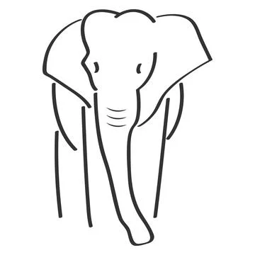 Elephant vector illustration design Stock Illustration