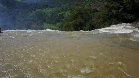 Elephant Waterfall 09 , Vietnam Stock Footage 148183180