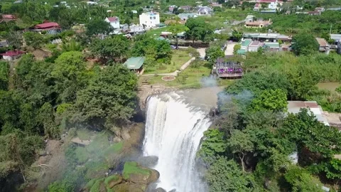 Elephant Waterfall, Vietnam 02 Stock Footage 148182108