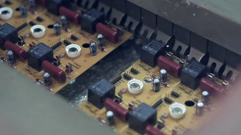 Eletronic circuit board Stock Footage 189027815