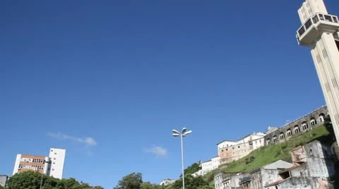 Elevador Lacerda Stock Footage 12433872