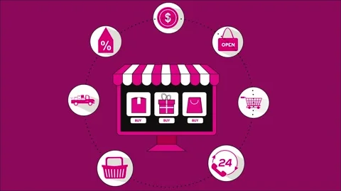Elevate Your Business: Essential E-commerce Features Explained Stock Footage 339343277