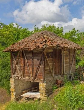 Elevated Barn Shed Stock Photos