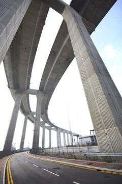 Elevated express way at day time Stock Photos
