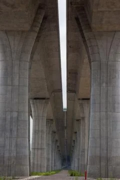 Elevated highway Stock Photos