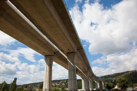Elevated highway Stock Photos