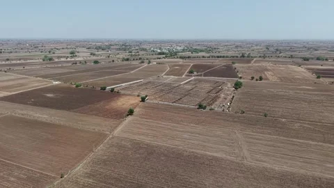 Elevated long distance aerial tracking shot of a sustainable infrastructure Vídeo Stock 337247179