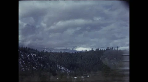 Elevated Mountain View Stock Footage 47643219