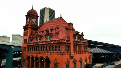 Elevated Railroad - Richmond, VA Video stock 336427051
