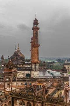 Elevated View of Historical Architecture Stock Photos