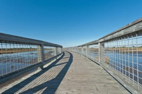 Elevated walkway Stock Photos