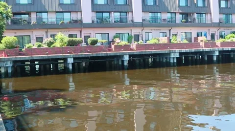 Elevated Waterfront Condos 動画素材 57237605