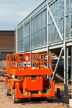 Elevated work platform Stock Photos