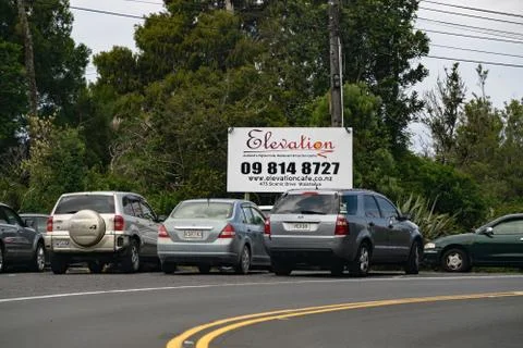 Elevation cafe, restaurant and function centre Stock Photos