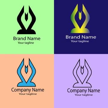 Elevation Crest Logo Design for Organization. Stock Illustration