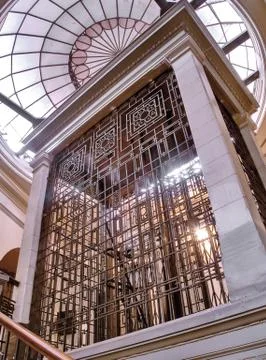 Elevator box Stock Photos