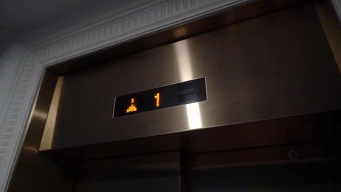 Elevator in a building Stock Footage 111090505