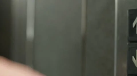 Elevator Button Stock Footage 22778513